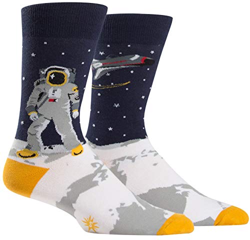 Sock It To Me Herren Crew-socken - One Giant Leap von Sock It To Me