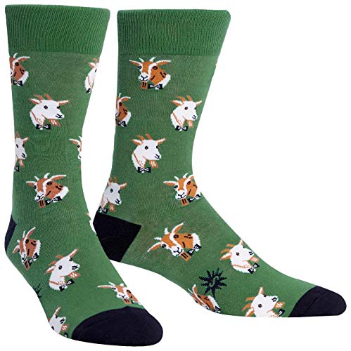 Sock It To Me - Herren Socken Dapper Goats - lustige Herren Socken mit eleganten Ziegenböcken Gr.42-47 One Size von Sock It To Me