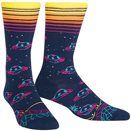 Sock it to me - Herren Socken Inter Galactic - lustige Herren Socken Ufo Galxy Gr.42-47 One Size, Größe:Gr. 42-47 von Sock It To Me