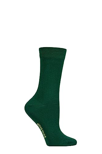 SockShop Damen Farbexplosion Bambus Socken mit glatter Zehennaht Packung mit 1 Flaschenpost 36-40 von SockShop