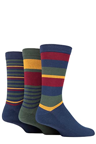 SockShop Herren Halbes Kissen Sanft Bambus Socken Packung 3 Zeder 48-50 von SockShop