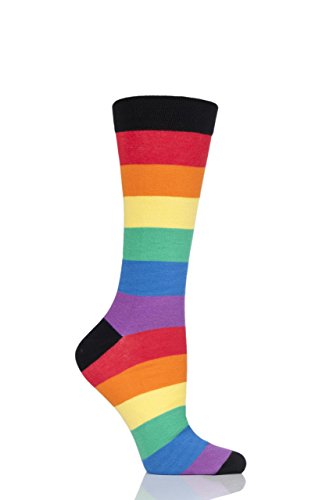 SockShop Herren und Damen Bambus Pride Socken Kollektion Packung 1 Pride 46-48 von SockShop