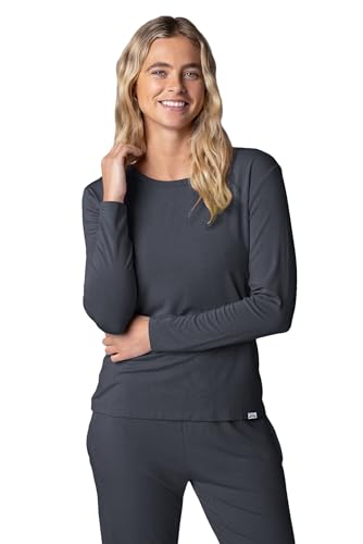 SockShop Lazy Panda Damen Loungewear-Auswahl aus Bambus Packung mit 1 Holzkohle Langärmliges top 38 von SockShop