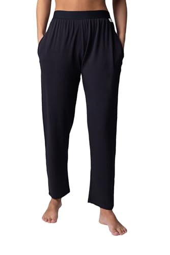 SockShop Lazy Panda Damen Loungewear-Auswahl aus Bambus Packung mit 1 Schwarz Klassische Hose 42 von SockShop