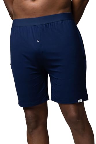SockShop Lazy Panda Herren Loungewear-Auswahl aus Bambus Packung mit 1 Marine Kurze Hose L von SockShop