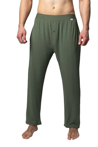 SockShop Lazy Panda Herren Loungewear-Auswahl aus Bambus Packung mit 1 Olivgrün Klassische Hose XXL SockShop Lazy Panda Herren Loungewear-Auswahl aus Bambus Packung mit 1 Olivgrün Klassische Hose XXL von SockShop