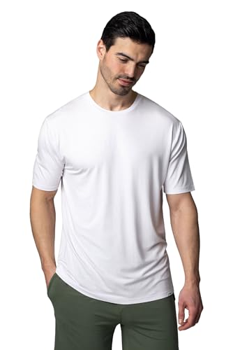 SockShop Lazy Panda Herren Loungewear-Auswahl aus Bambus Packung mit 1 Weiß T-Shirt M von SockShop