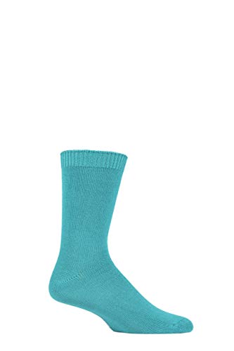 SockShop Lazy Panda Herren und Damen Bambus Socken Packung 1 Grün 37-42 von SockShop