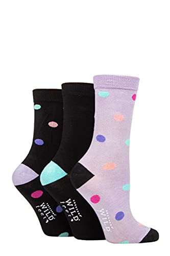 SockShop Wildfeet Damen Bambus Geschenkbox Packung 3 Stelle 37-42 von SockShop