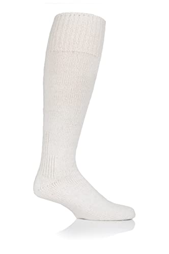 SockShop Workforce Herren Wolle Reich Schützend Angelsocken Packung 1 Creme 39-45 von SockShop