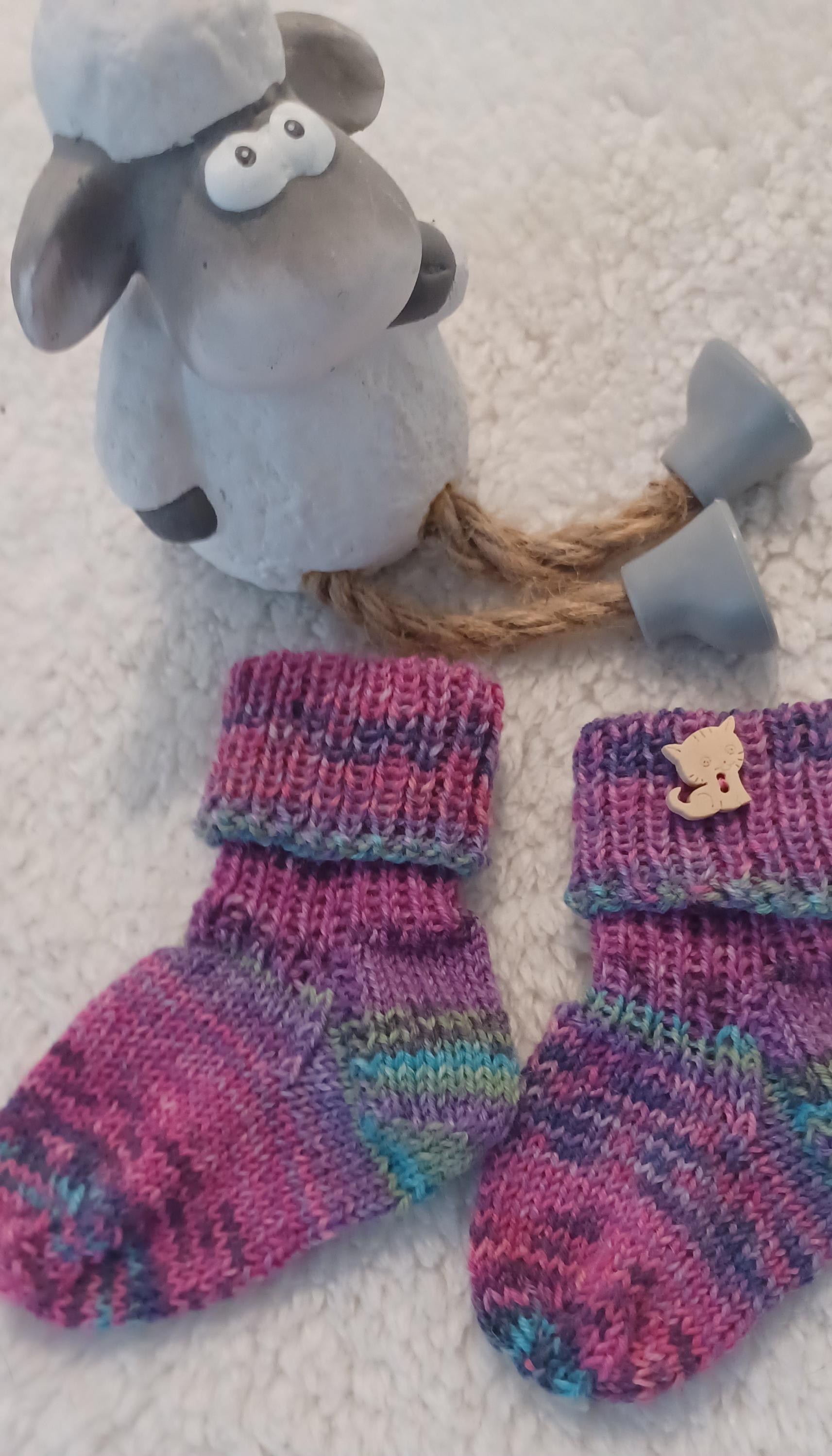 Baby Socken Handgestrickt Gr. 15/16 Baby Socken Handgestrickt Gr. 15/16 von Sockenfarm