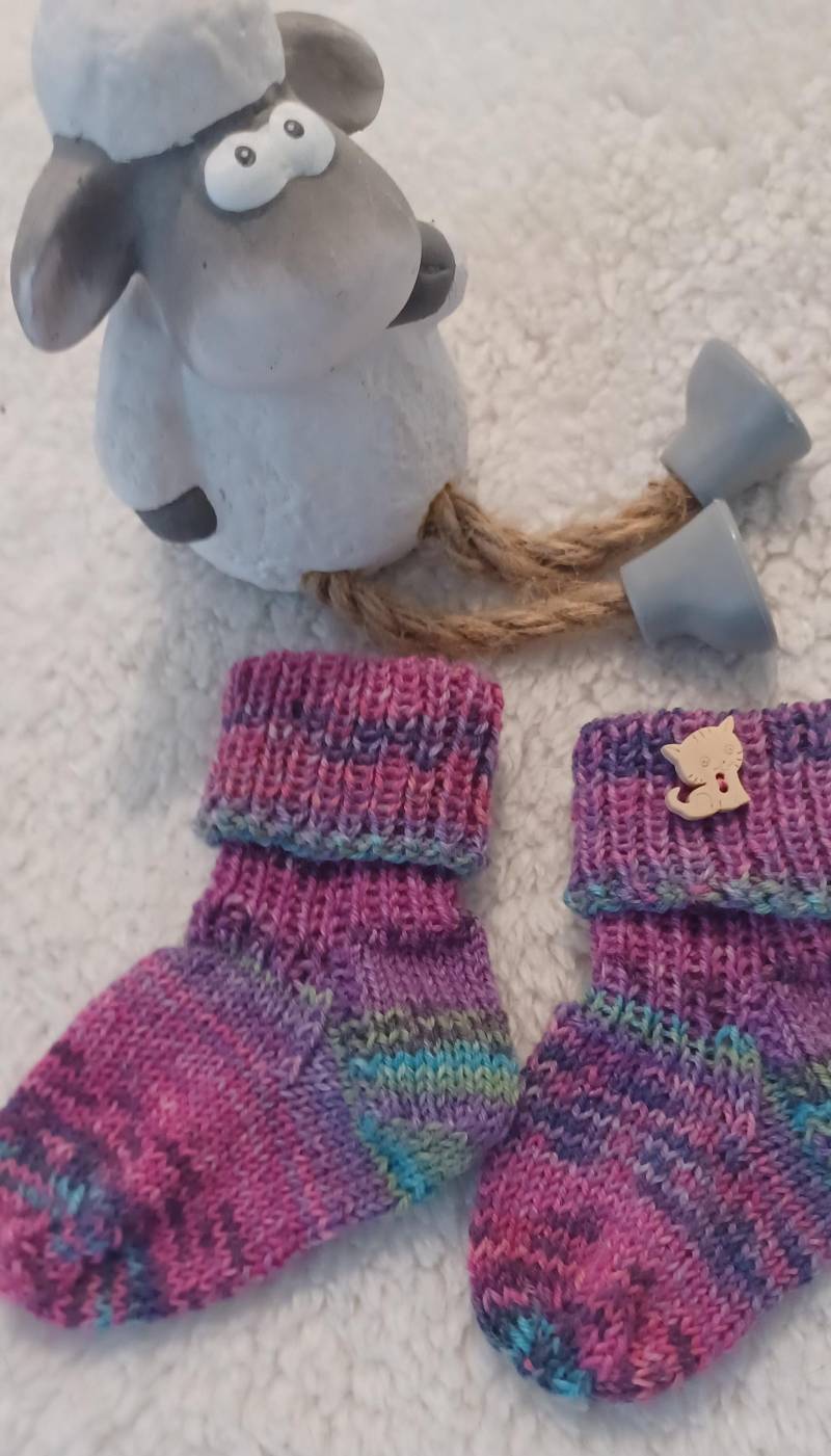 Baby Socken Handgestrickt Gr. 15/16 Baby Socken Handgestrickt Gr. 15/16 von Sockenfarm