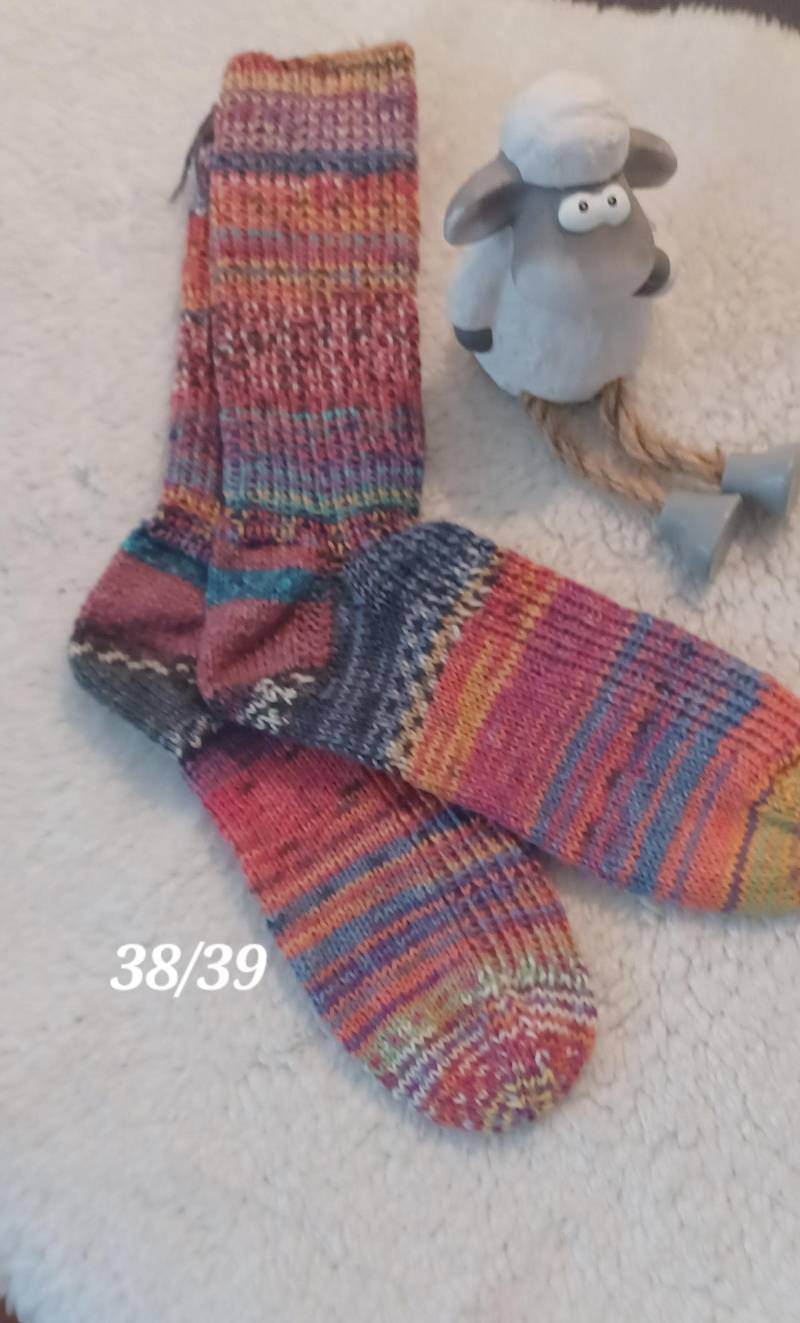 Socken Gr.38/39 Handgestrickt Socken Gr.38/39 Handgestrickt von Sockenfarm