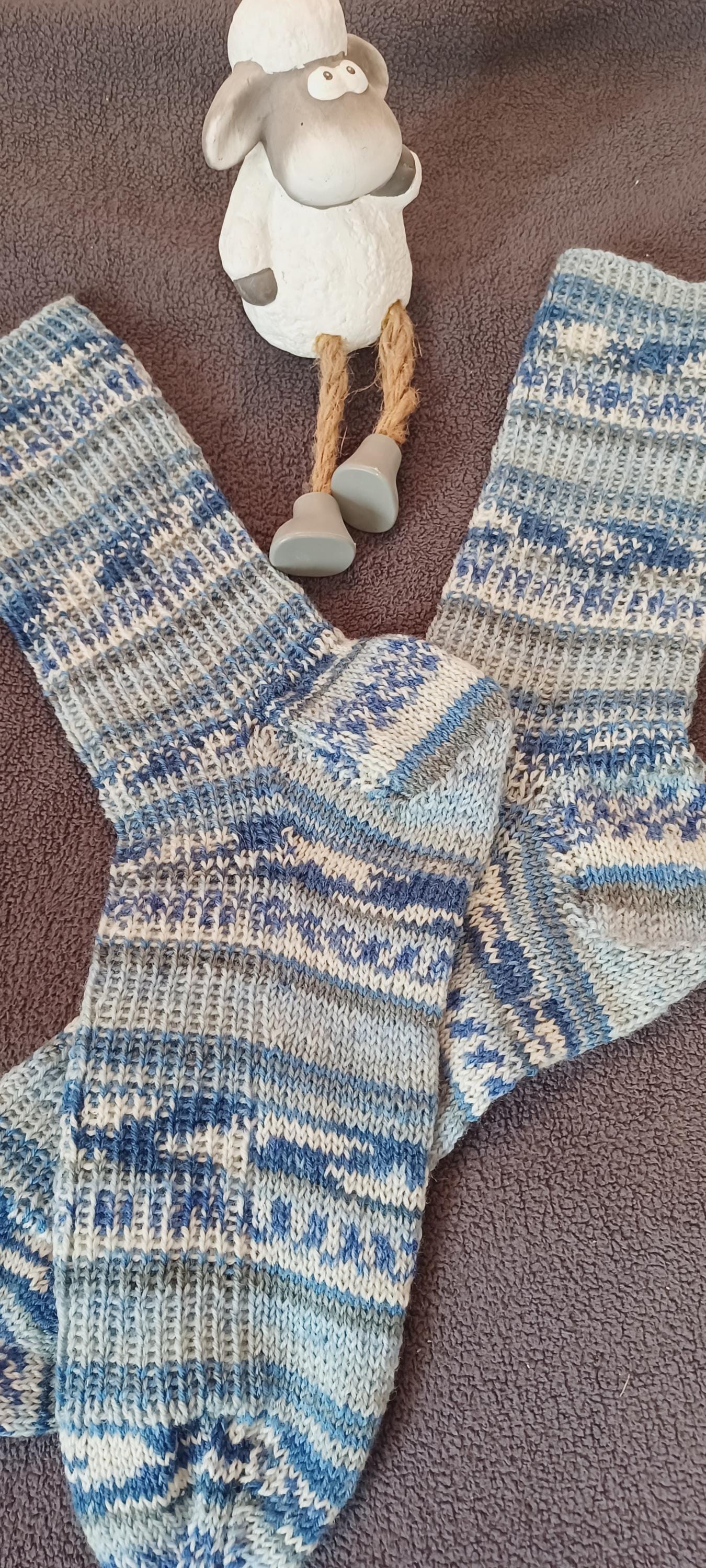 Socken Gr.44/45 Handgestrickt Socken Gr.44/45 Handgestrickt von Sockenfarm