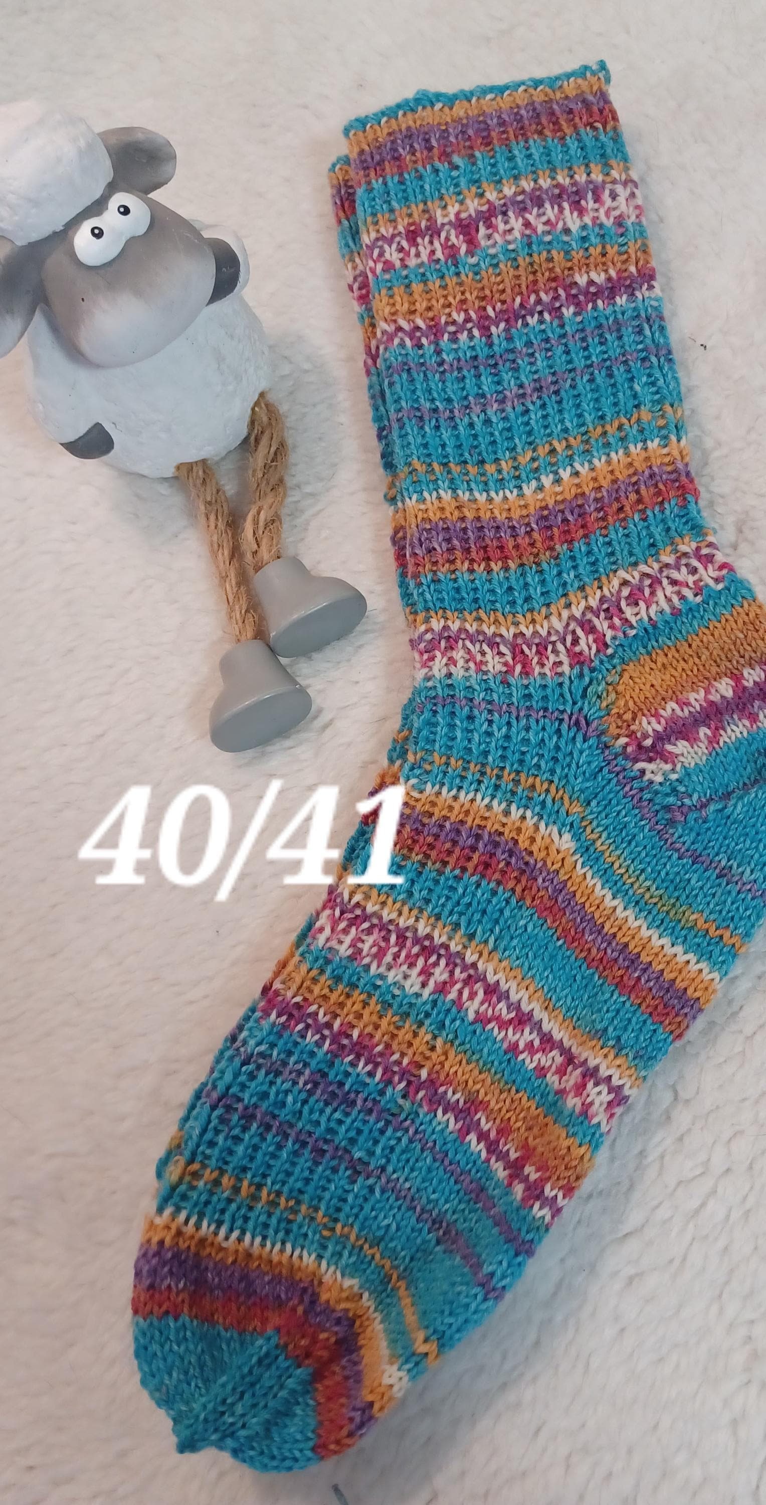 Socken Handgestrickt Gr.40/41 Socken Handgestrickt Gr.40/41 von Sockenfarm