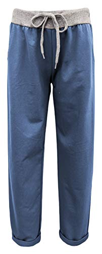 Damen Jogginghosen Uni Yogahosen Freizeithosen Sporthosen sommerliche Damenhosen (40-42, Jeans) von Sockenhimmel