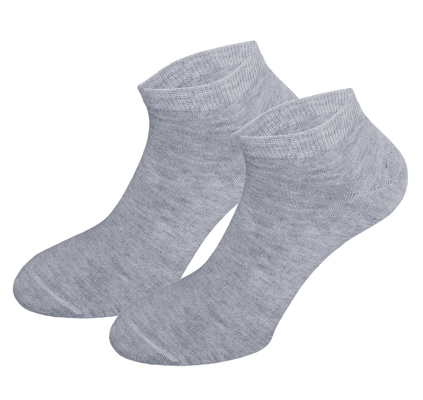 Sockenhimmel Sneakersocken Socken für Damen leichte Sommersocken kurze Sportsocken in Basic Farben (10 Paar) maschinengekettelte Naht (sehr flach) von Sockenhimmel