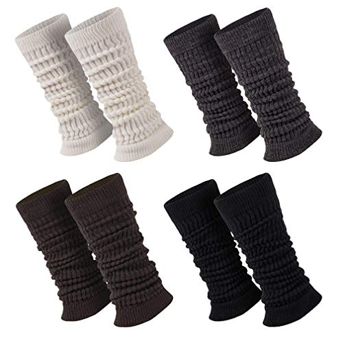 Sockenversandhandel 1 Paar Stulpen Damen Teens Grobstrick Legwarmers Weich u. Warm ca. 30-36 cm lang, in Schwarz von Sockenversandhandel