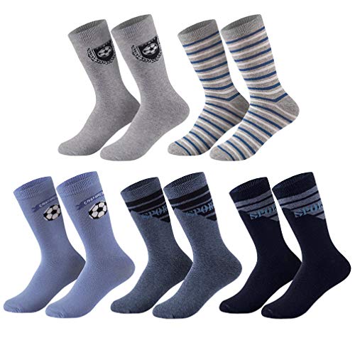 10 Paar bunte Kindersocken 80% Baumwolle (27-30, mehrfarbig) von Sockenversandhandel