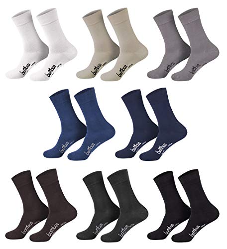 Herren I Damen I Kinder Socken Viskose aus Bambuszellstoff (12 Paar) Kein drückendes Gummi I Unisex I Büro Anzug I Hobby I Antigeruch I gegen Schweißfüße (marine, 39-42) von Sockenversandhandel