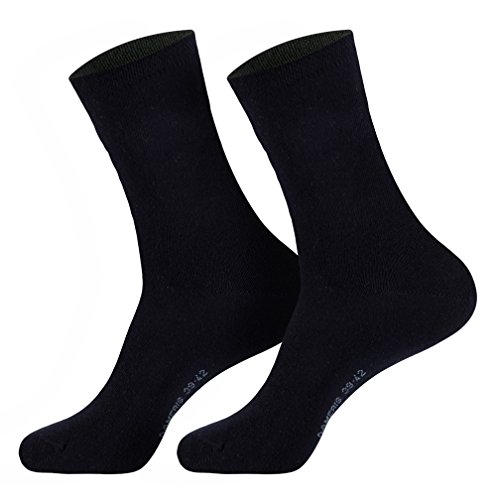 6 Paar Damen Socken marine 35-38 von Sockenversandhandel