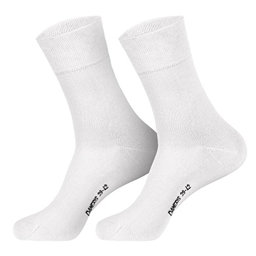 6 Paar Damen Socken weiss 39-42 von Sockenversandhandel