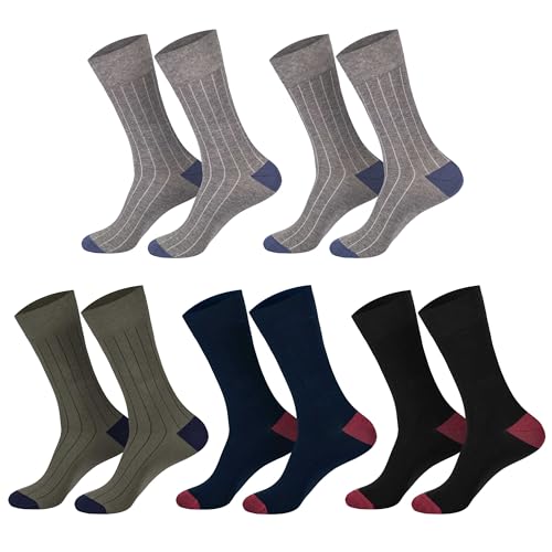 Jeanssocken (10 Paar) Herrensocken I Jungensocken I Freizeitsocken i Anzugsocken I Socken I Baumwolle I Farbig I 39-42, 43-46 I Bunte Strümpfe 43-46 (6540) von Sockenversandhandel