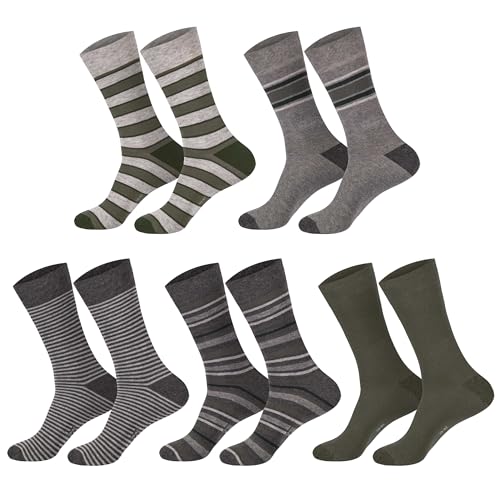 Jeanssocken (10 Paar) Herrensocken I Jungensocken I Freizeitsocken i Anzugsocken I Socken I Baumwolle I Farbig I 43-46 I Bunte Strümpfe 43-46 (6555) von Sockenversandhandel