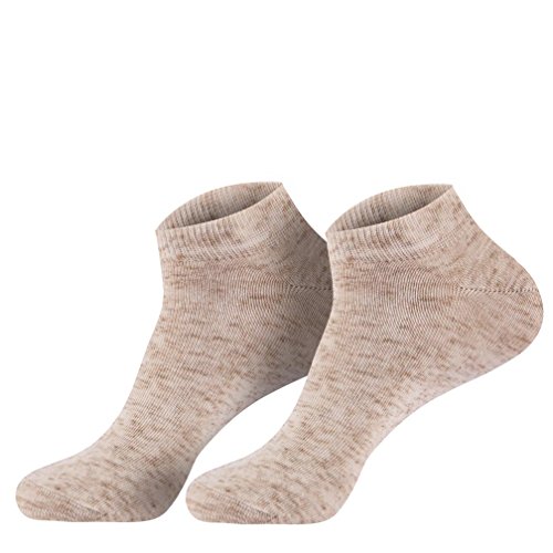 Sockenversandhandel 12 Paar Leinensocken Sneakersocken Natura Herren 43-46 von Sockenversandhandel