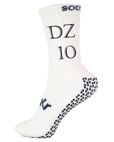 Sockr Personalisierte Socken CAST PREMIUM as3, alpha, numeric_43, numeric_46, Schwarze Schrift, L (43-46) von Sockr