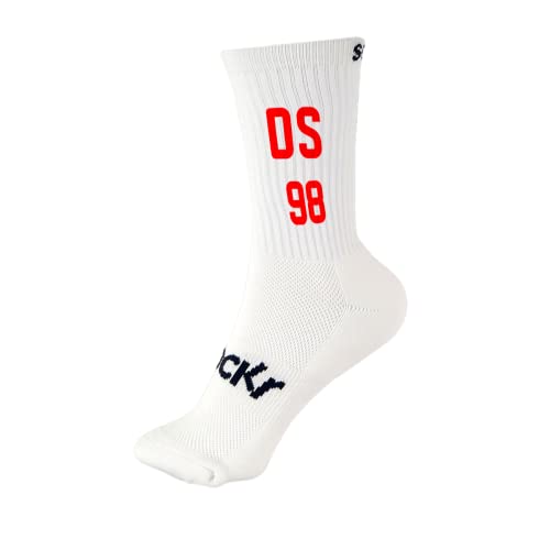 Sockr Personalisierte Socken REG ORIGINAL as3, alpha, numeric_39, numeric_42, Farbschrift, M (39-42) von Sockr