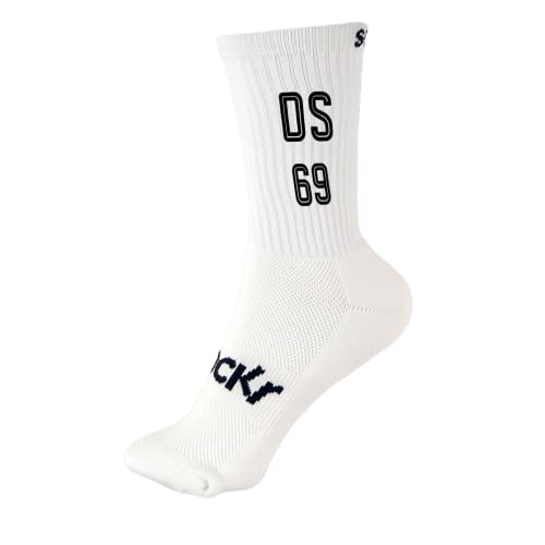 Sockr Personalisierte Socken TRAD ORIGINAL as3, alpha, numeric_35, numeric_38, Schwarze Schrift, S (35-38) von Sockr