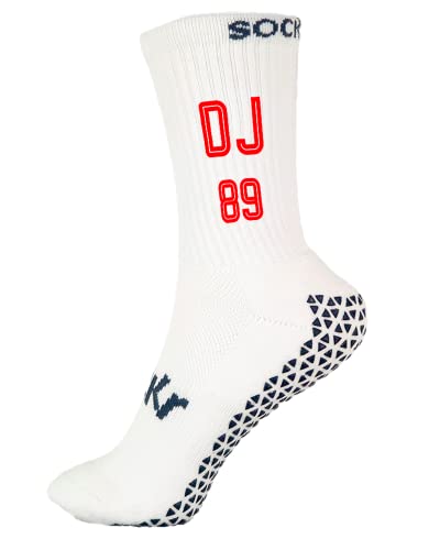 Sockr Personalisierte Socken TRAD PREMIUM as3, alpha, numeric_35, numeric_38, Farbschrift, S (35-38) von Sockr