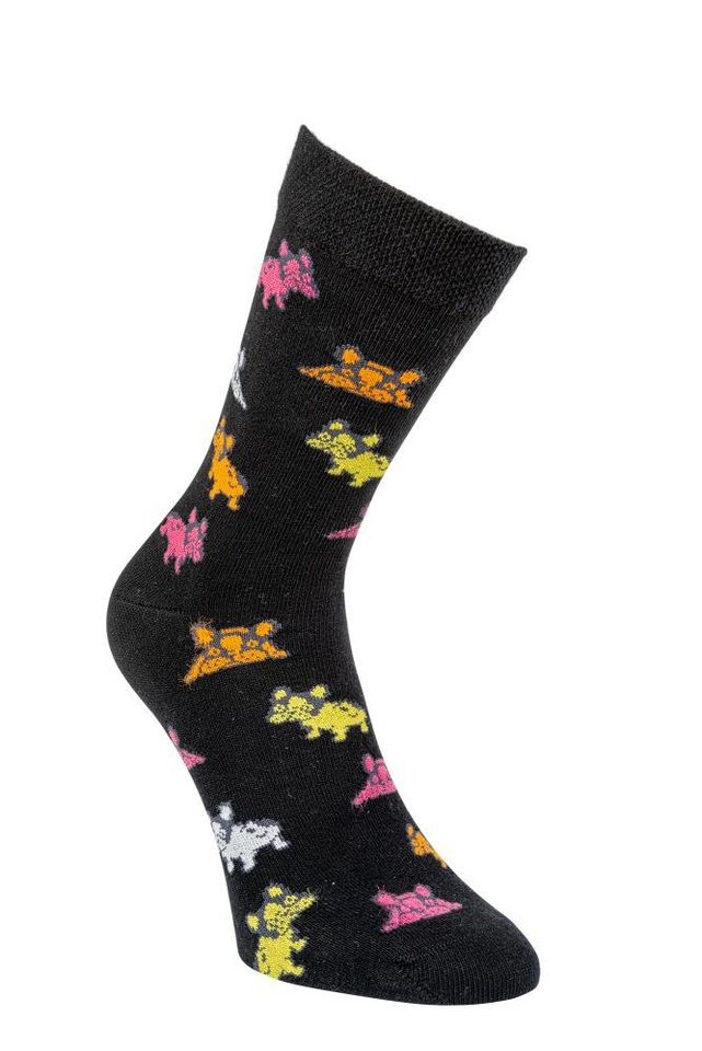 Socks 4 Fun Freizeitsocken Hunde Socks 4 Fun (2 Paar, 2-Paar, 2 Paar) lustiges Design von Socks 4 Fun