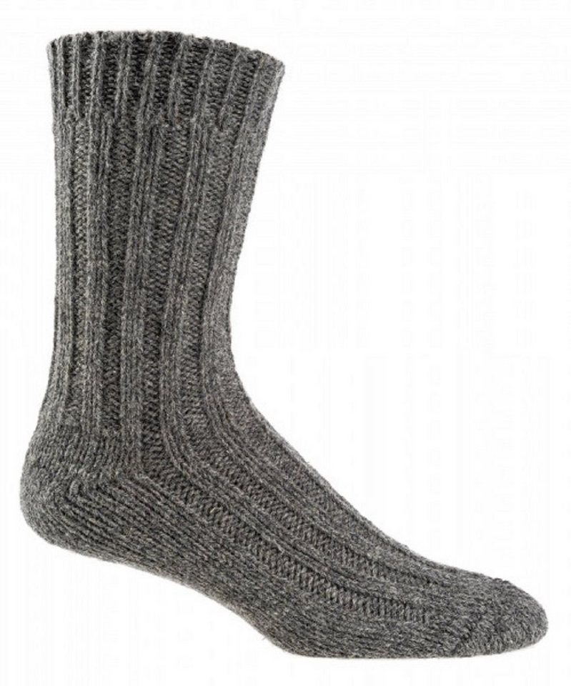 Socks 4 Fun Socken Socks 4 Fun 6519 100% Wollsocken mit Alpaka 2er Bündel (2er-Pack, 2-Paar, 2 Paar) von Socks 4 Fun