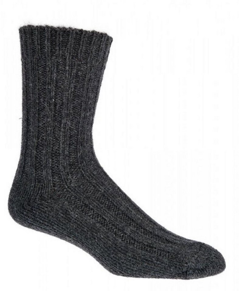 Socks 4 Fun Socken Socks 4 Fun 6519 100% Wollsocken mit Alpaka 2er Bündel (2er-Pack, 2-Paar, 2 Paar) von Socks 4 Fun