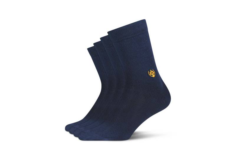 Socks For Plants Socken 4 Paar Bambussocken, Lange Basicsocken (4er Paar) Air Active Socken, Unisex, Für Damen & Herren, Atmungsaktiv & Weich von Socks For Plants