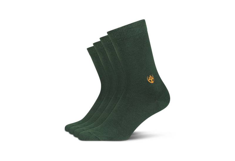 Socks For Plants Socken 4 Paar Bambussocken, Lange Basicsocken (4er Paar) Air Active Socken, Unisex, Für Damen & Herren, Atmungsaktiv & Weich von Socks For Plants