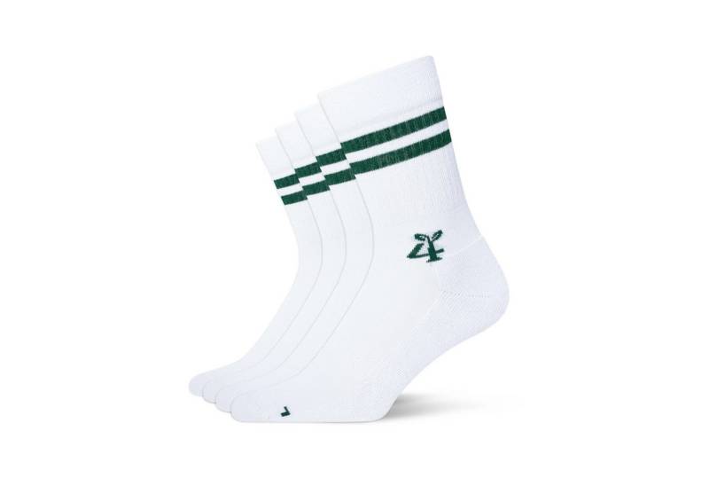 Socks For Plants Socken 4 Paar Bambussocken, Lange Basicsocken (4er Paar) Air Active Socken, Unisex, Für Damen & Herren, Atmungsaktiv & Weich von Socks For Plants