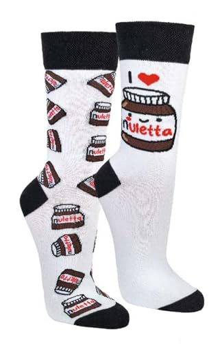 Damen Jungen Herren Spaßsocken (2 Paar) 36-41 Nuletta von Socks4Fun