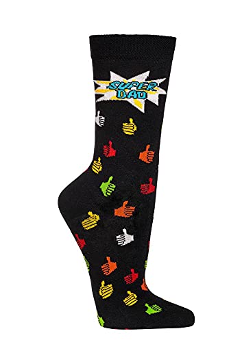 Socks4Fun Damen Jungen Herren spaßsocken (2 Paar) bunt 36-41 Super-Dad von Socks4Fun