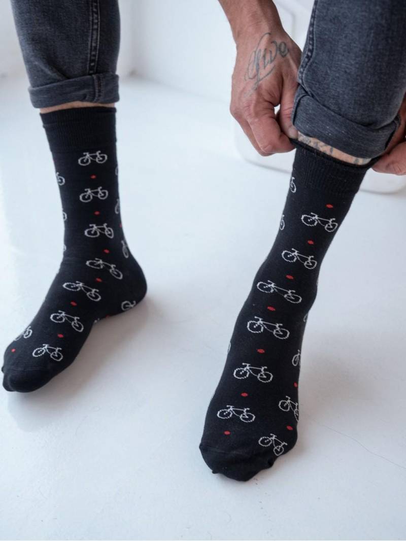Fahrradzyklus Fahrrad Herrensocken, Socken, Lustige Verrückte Bunte Geschenkidee, Perfektes Geschenk, Mismatched von SocksWorld001