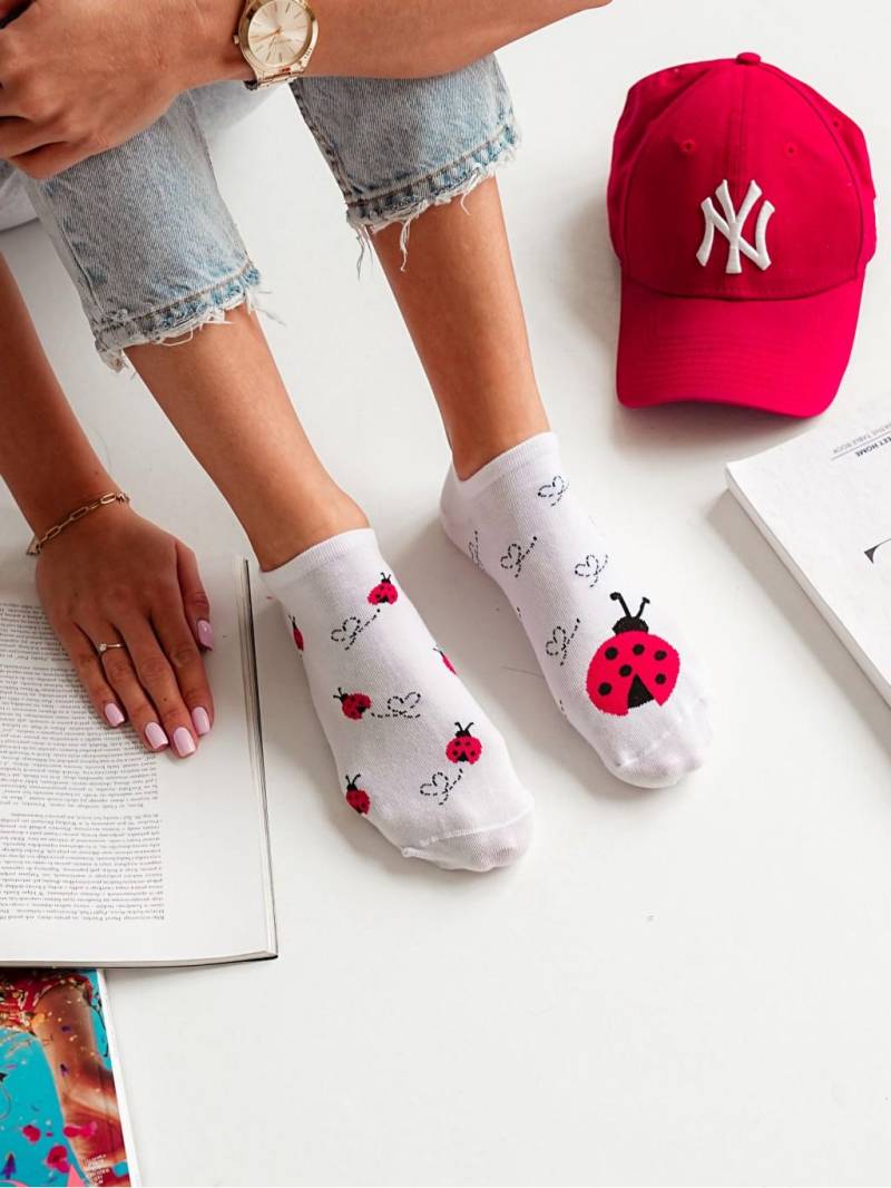 Marienkäfer Frauen Socken, Lustige Verrückte Bunte Geschenkidee, Perfektes Geschenk, Mismatched von SocksWorld001