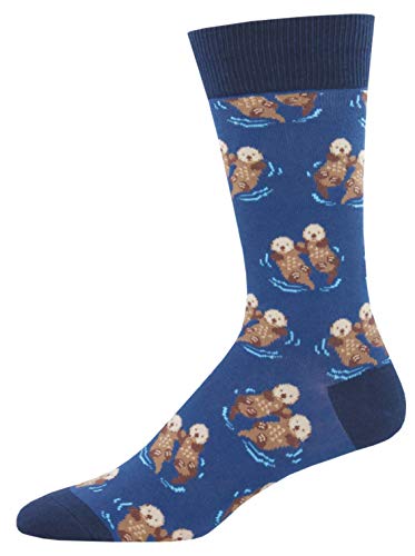 Socksmith Herren Significant Otter, Blau, Einheitsgröße von Socksmith