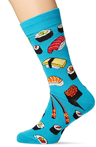 Socksmith Herren Sushi Socken, Blau (Hellblau, Hellblau), Einheitsgröße von Socksmith