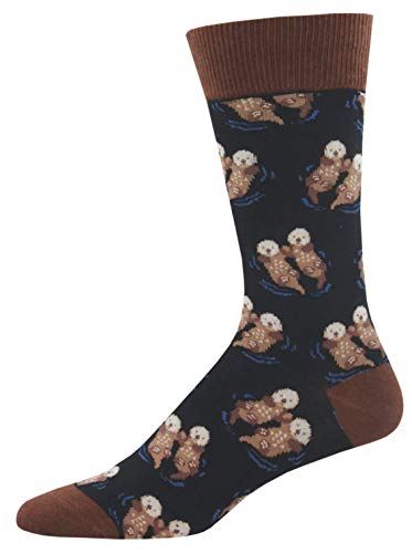 Socksmith Significant Otter Herren, schwarz, Einheitsgröße von Socksmith