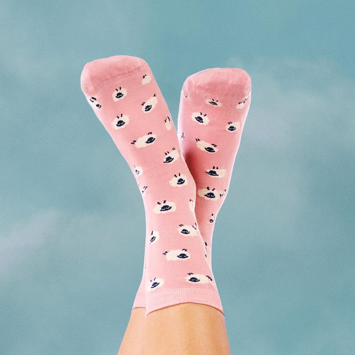 Schaf Socken | Niedliches Schafmuster Lustige Süße Bunte Socken| Themensocken Tier Geschenk Bauernhof Schaf Socken | Niedliches Schafmuster Lustige Süße Bunte Socken| Themensocken Tier Geschenk Bauernhof von SocksundRocks