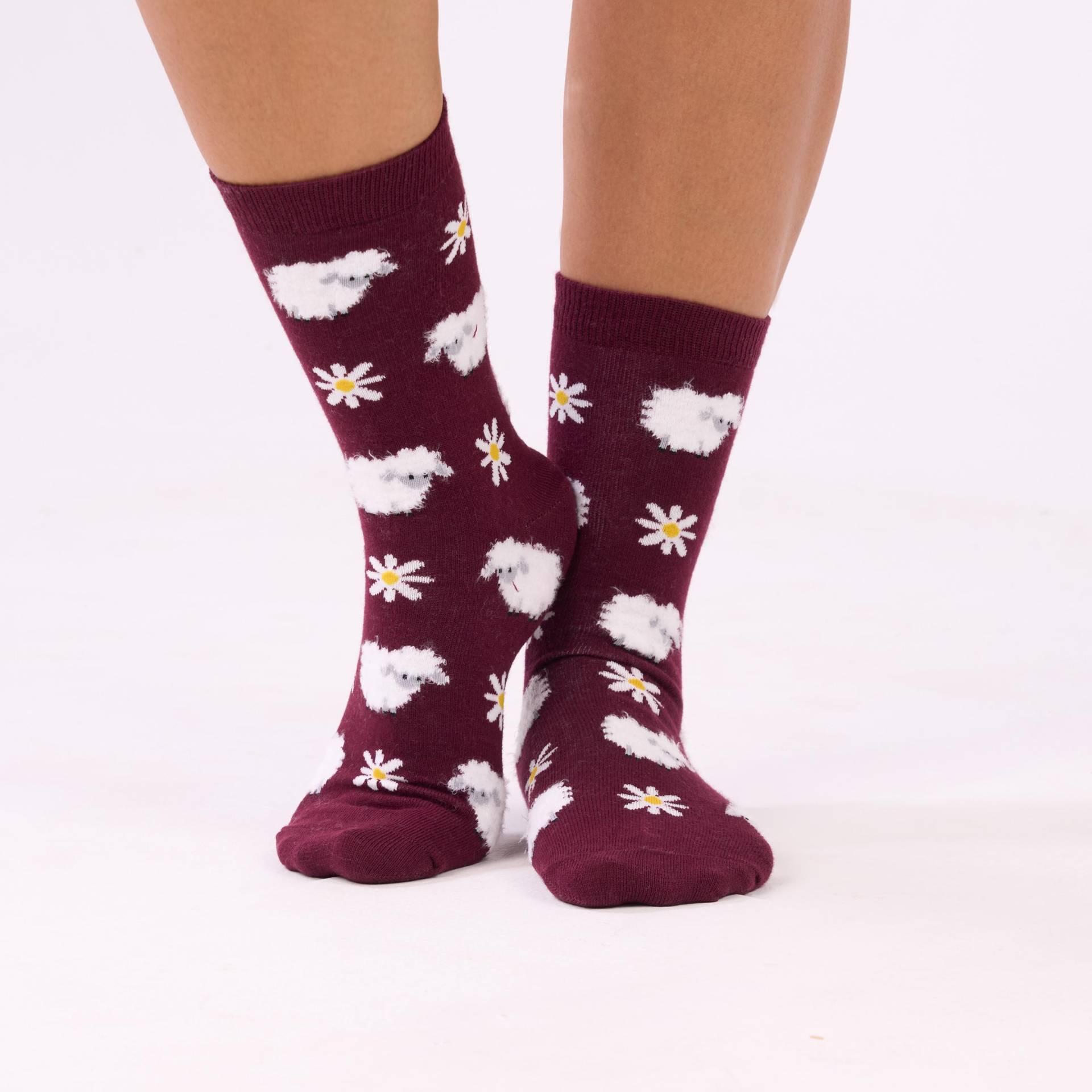 Schaf Socken | Niedliches Schafmuster Lustige Süße Bunte Socken| Themensocken Tier Weihnachtsgeschenk Schaf Socken | Niedliches Schafmuster Lustige Süße Bunte Socken| Themensocken Tier Weihnachtsgeschenk von SocksundRocks
