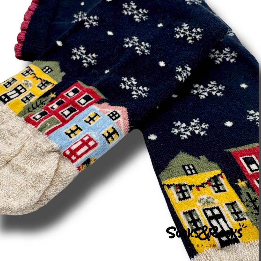 Süße Weihnachtssocken | Weihnachtsdekoration Socken Frauen Bunte Wintersocken Lustige |Weihnachtsgeschenk| Weiche von SocksundRocks