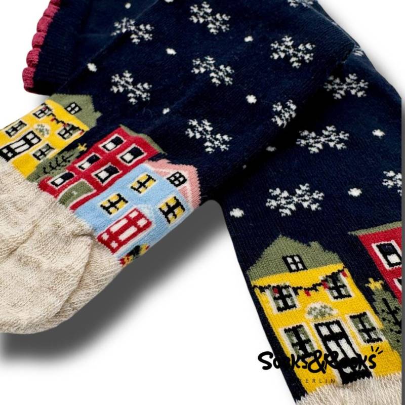 Süße Weihnachtssocken | Weihnachtsdekoration Socken Frauen Bunte Wintersocken Lustige |Weihnachtsgeschenk| Weiche von SocksundRocks